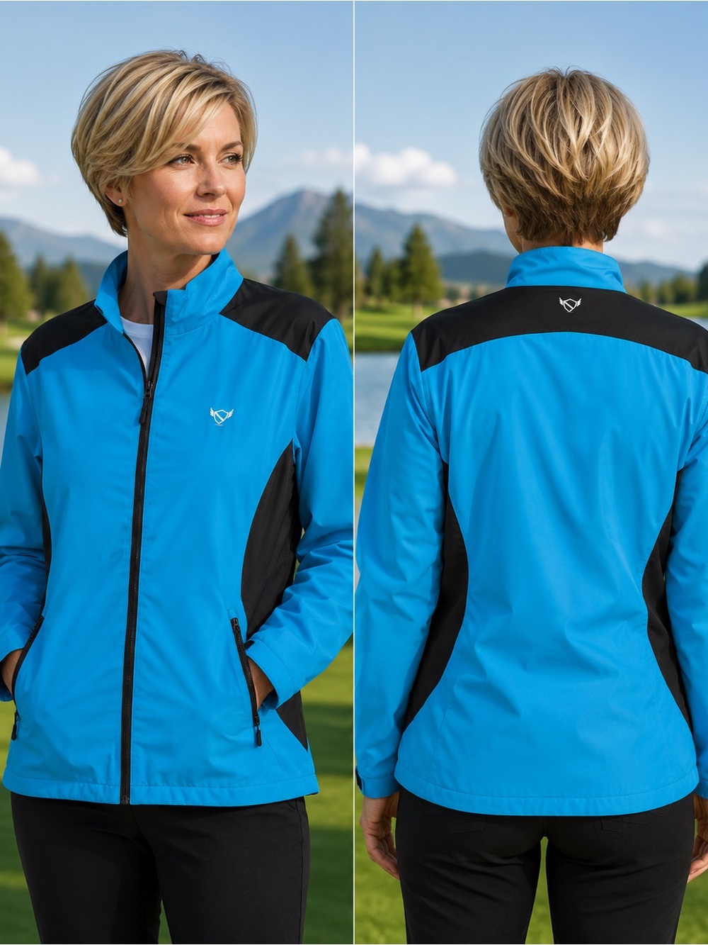 Waterproof golf jackets - Picture 2 of 3